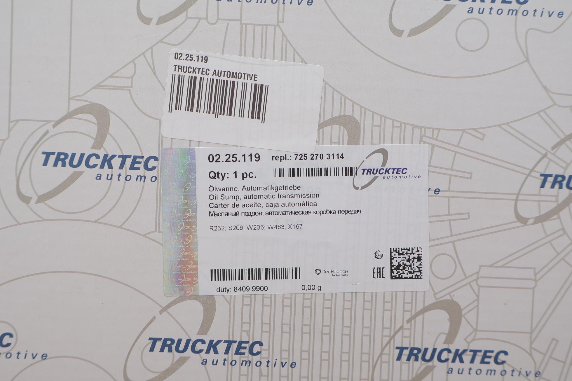 0225119 TRUCKTEC AUTOMOTIVE